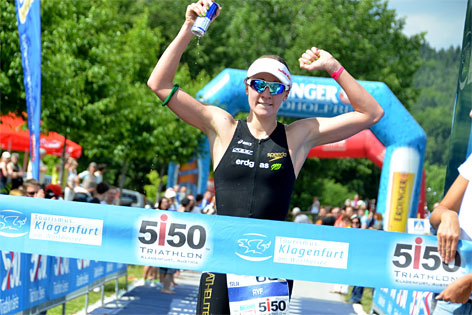 500 Teilnehmer 5150 Triathlon Klagenfurt Daniela Ryf