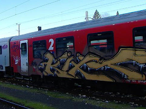 Graffiti Züge