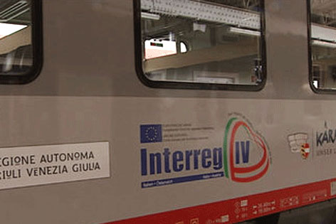 EU4U Europe Micotra Zug Bahn Villach Udine