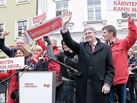 SPÖ Wahlkampffinale in Villach