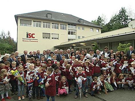 Eröffnung der Internationalen Schule in Villach