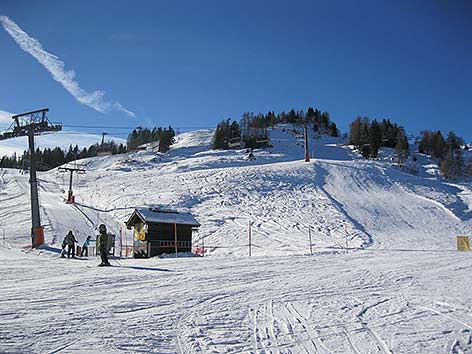 Nassfeld Skigebiet Winter