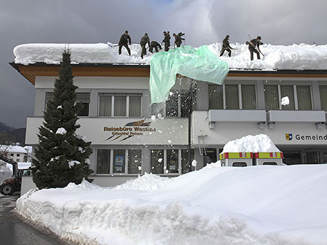 Update Schnee Soldaten abgezogen gitschtal