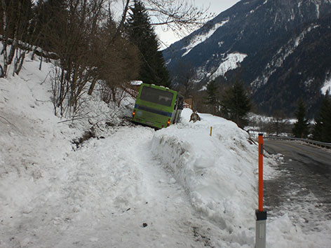 Busunfall Bezirk Spittal Drau