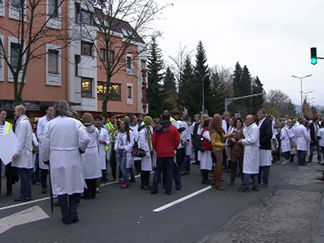 Protest Ärzte