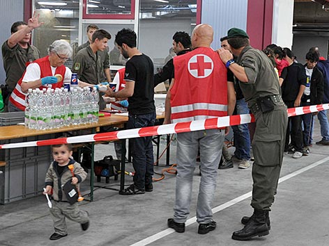 Flüchtlinge Klagenfurt Bundesheer