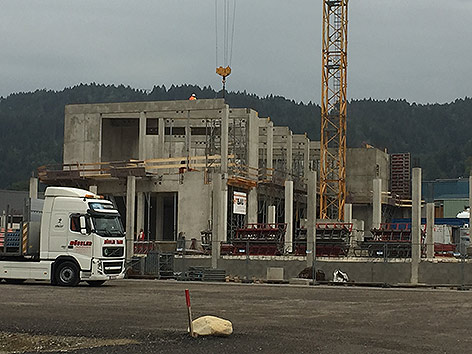 Kärntnermilch Logistikzentrum Bau