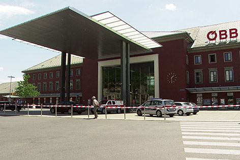 Bahnhof Klagenfurt geräumt Bombe
