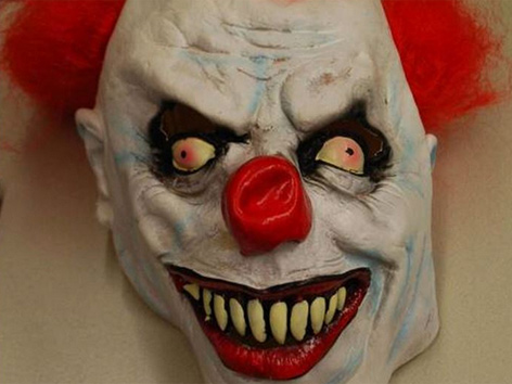 Horror clown Maske