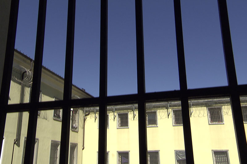 Gefängnis Justizanstalt Klagenfurt Gitterstäbe