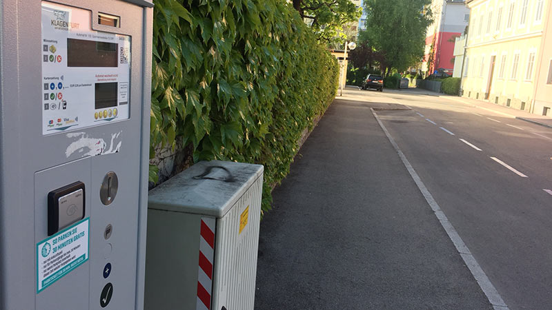 Parkautomat Klagenfurt