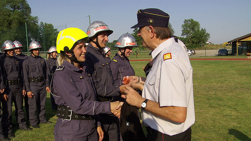 Slowenien Training Villach Feuerwehrwettbewerbe