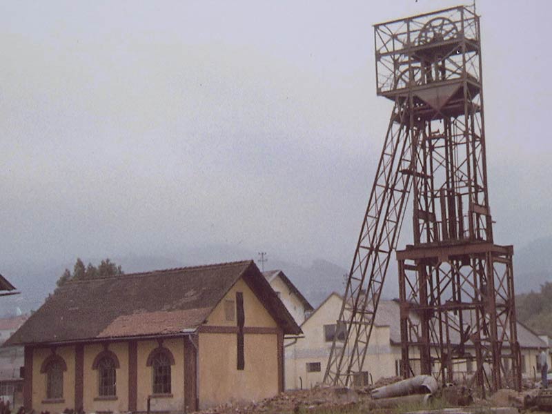 Kohlebergbau Bergbau Lavanttal  Kumpel Kohle
