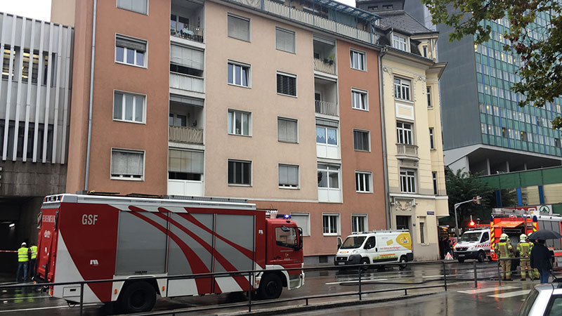 Gasaustritt in Klagenfurt Haus evakuiert