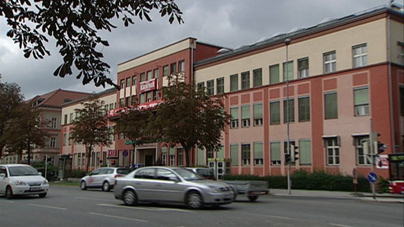 KTZ Gebäude Kärntner Druckerei Ring Klagenfurt