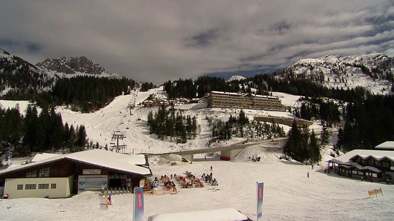 Nassfeld Winter Skigebiet