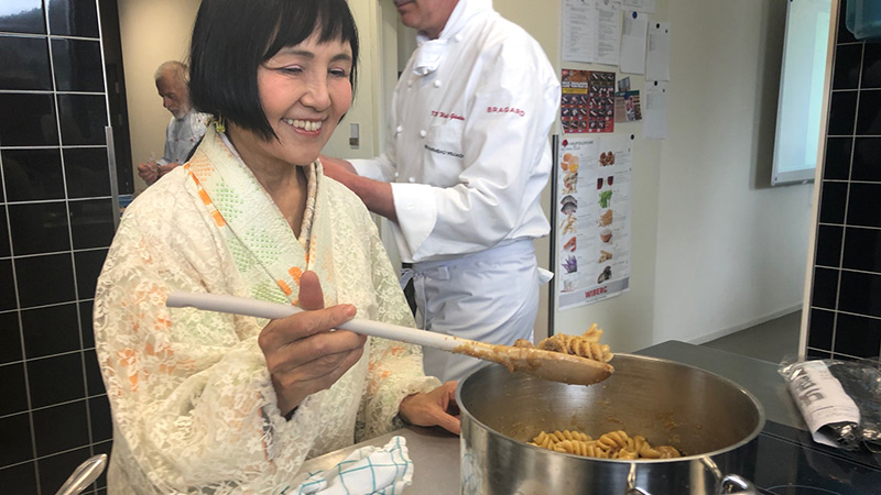 Japanische Küche vegan Fachberufsschule Warmbad Kochkurs