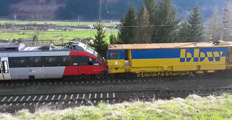 Zugunfall Kolbnitz Personenzug Güterzug