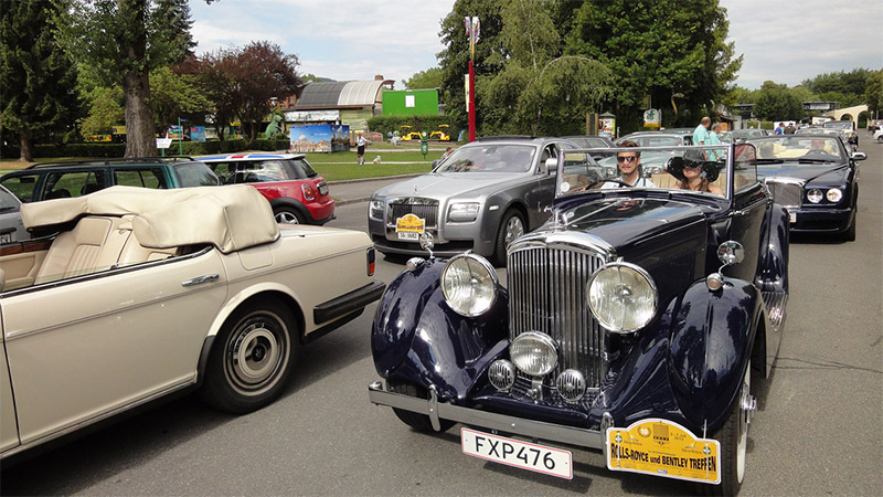 Rolls Royce Bentley Treffen Velden