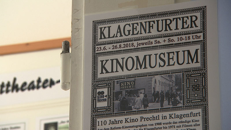 Kinomuseum Sonderschau erstes Kino Klagenfurt