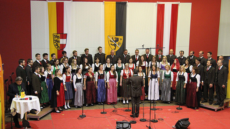 Chöre erste Vorentscheidung 11 Oktober Chor der Kärntner in Graz