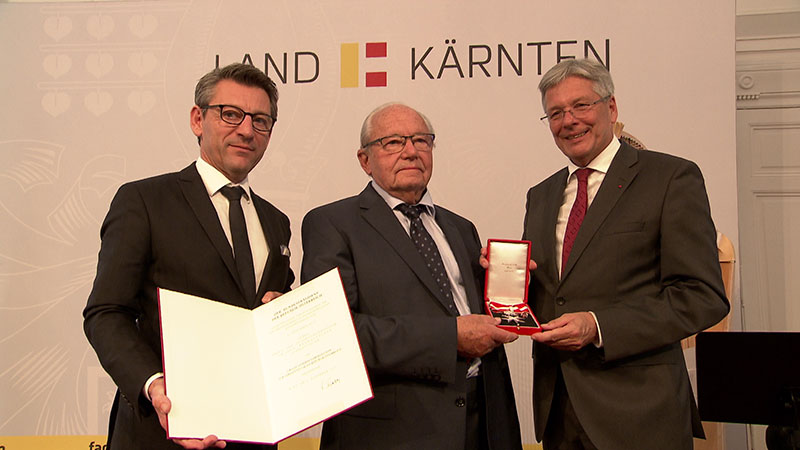 Alois Brandstetter Verleihung Ehrenzeichen Land Kärnten