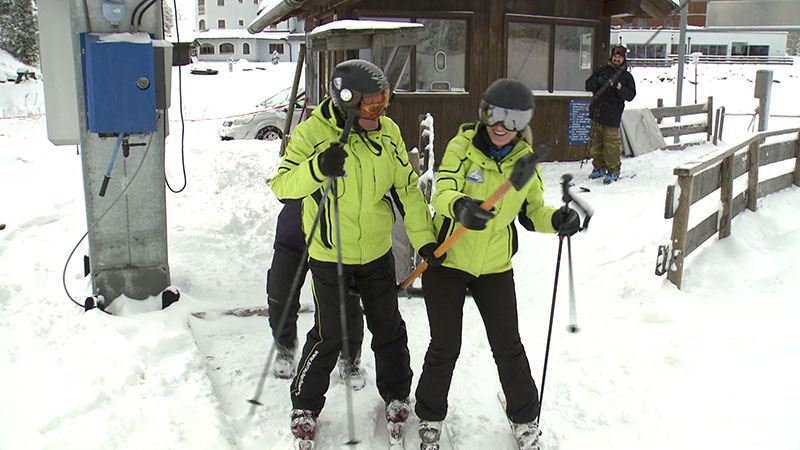 Schnee Freude Skigebiete Pisten Beschneiung Schneekanonen