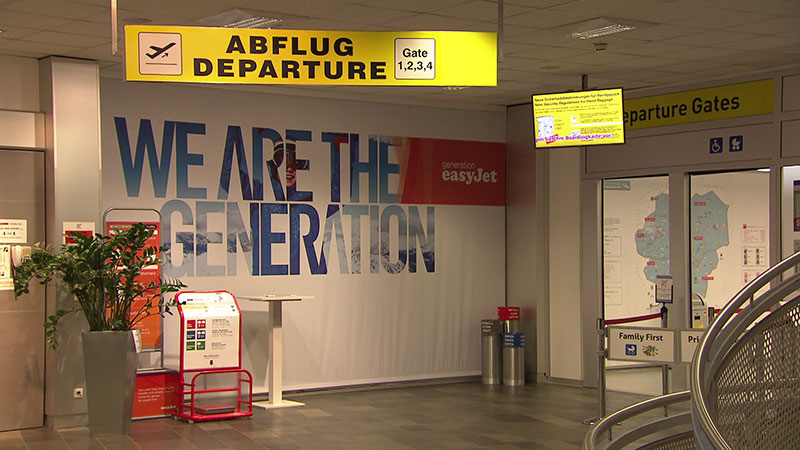 Flughafen Klagenfurt Wartehalle