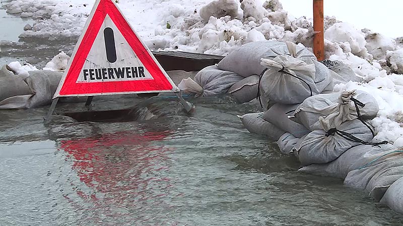 Überschwemmungen Finkenstein